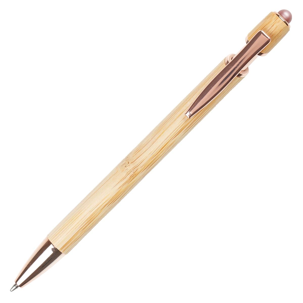 Nimrod Bamboo Rose Gold Ball Pen 3