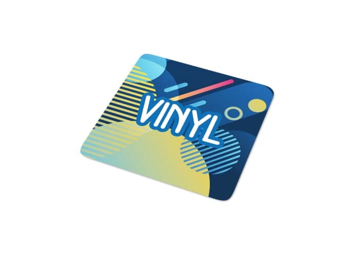 Vinyl Sticker Square 15x15mm 2