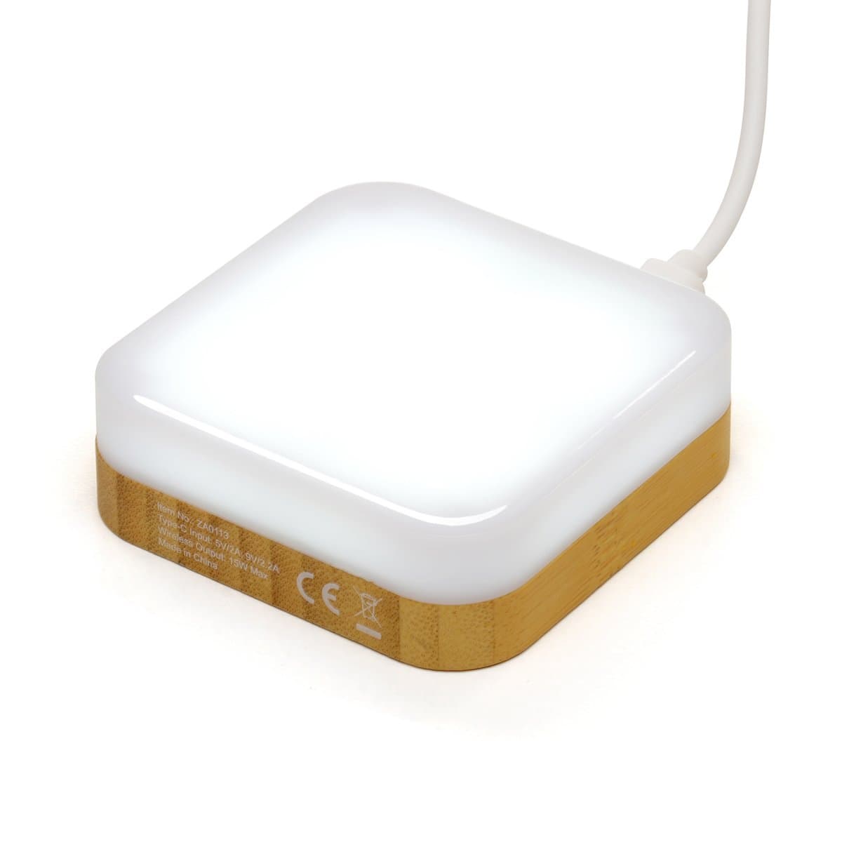 15W Bamboo and RABS Wireless Charger 3