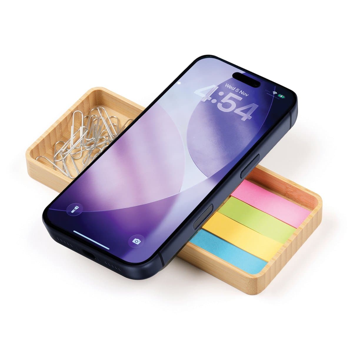 Bamboo 3-In-1 Wireless Charger 2