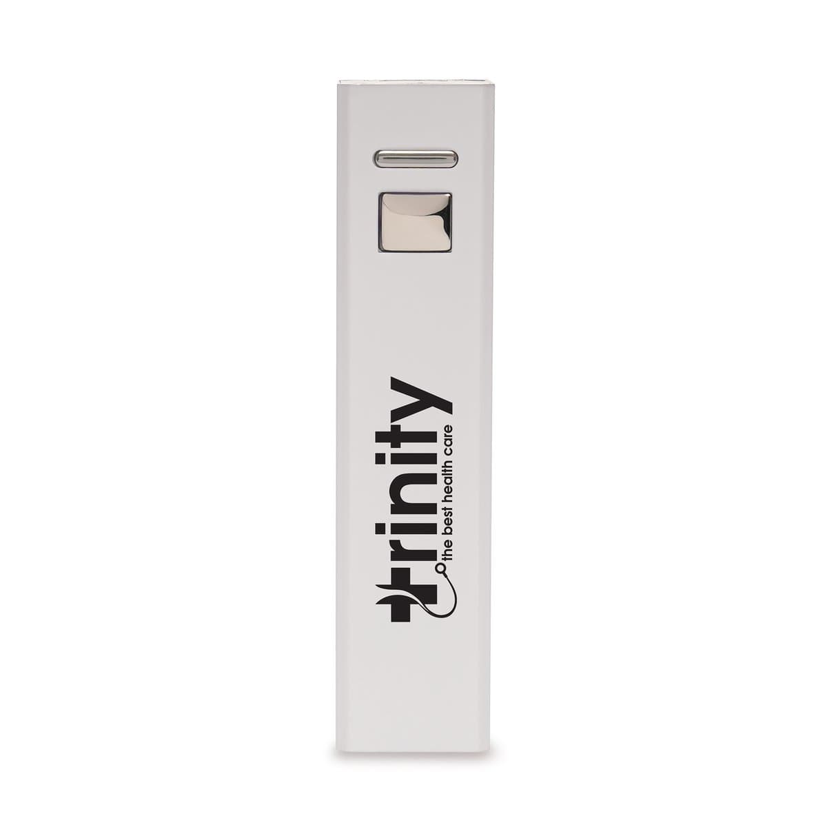 White Cuboid Power Bank 3