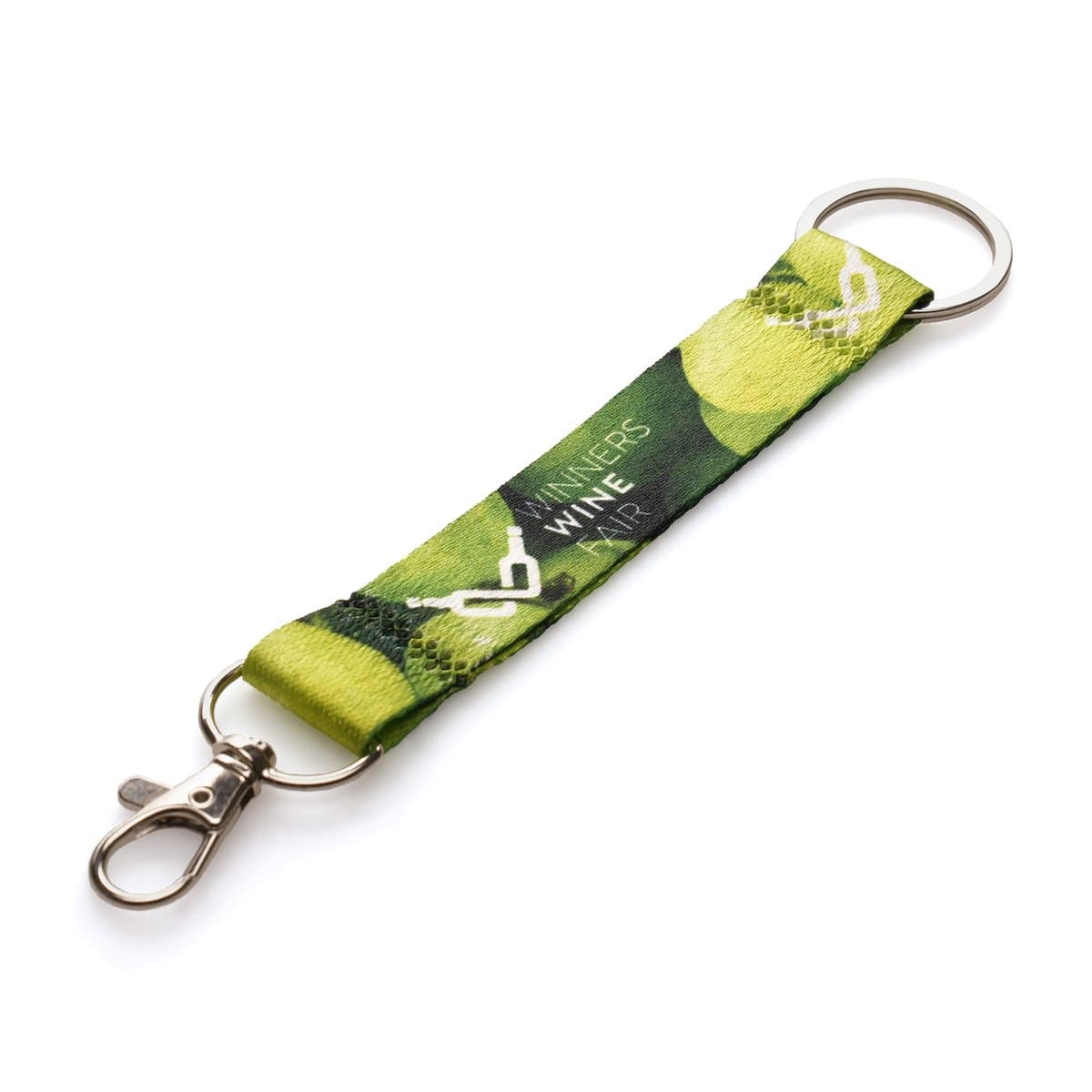 Made in Britain RPET lanyard keyring Trigger Clip&Split Ring 2