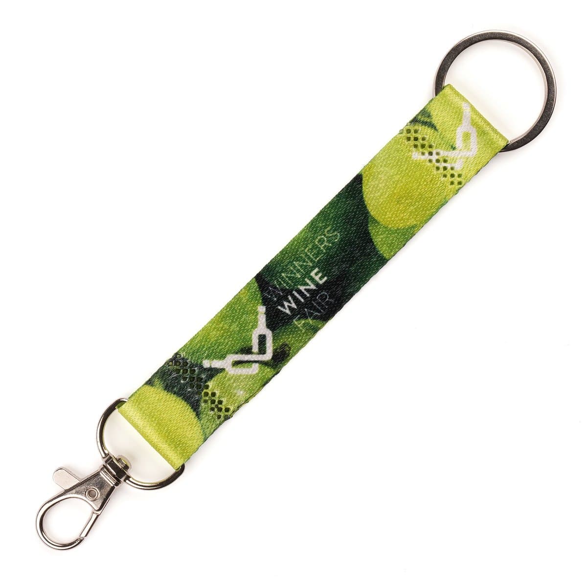 Made in Britain RPET lanyard keyring Trigger Clip&Split Ring 4