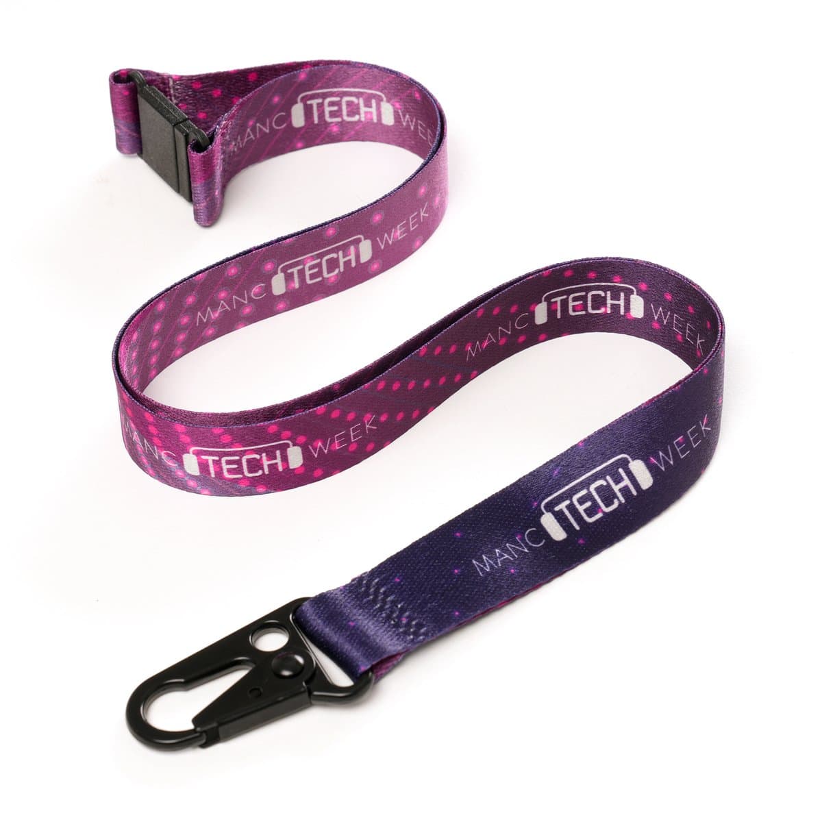 Made in Britain Lanyard with Chunky Carabiner Clip 3