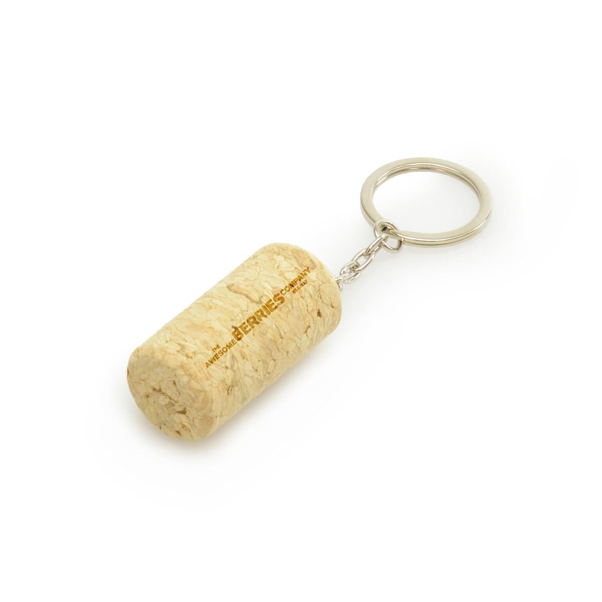 Cylinder Cork Keyring 3