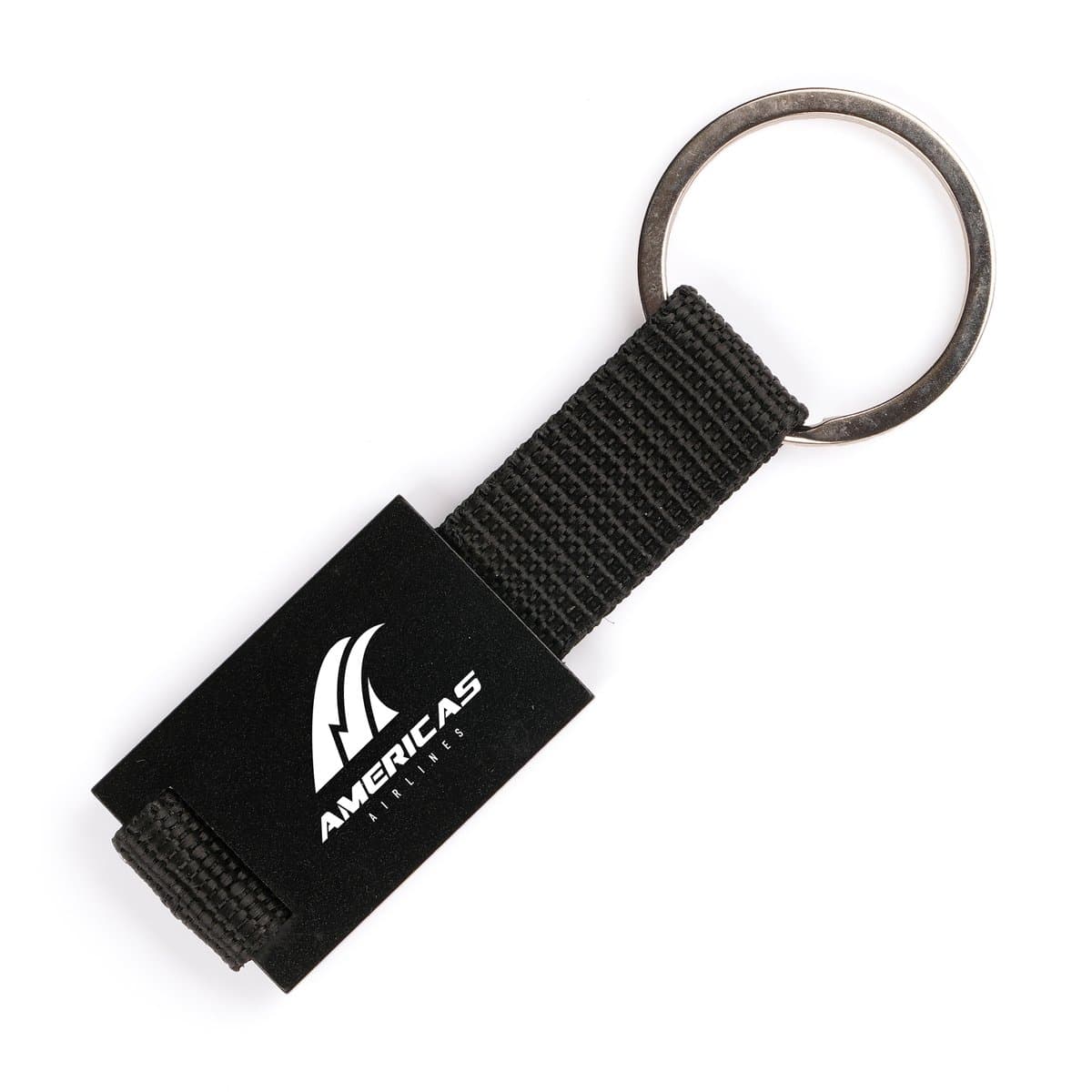 Metal Nylon Strap Keyring 4