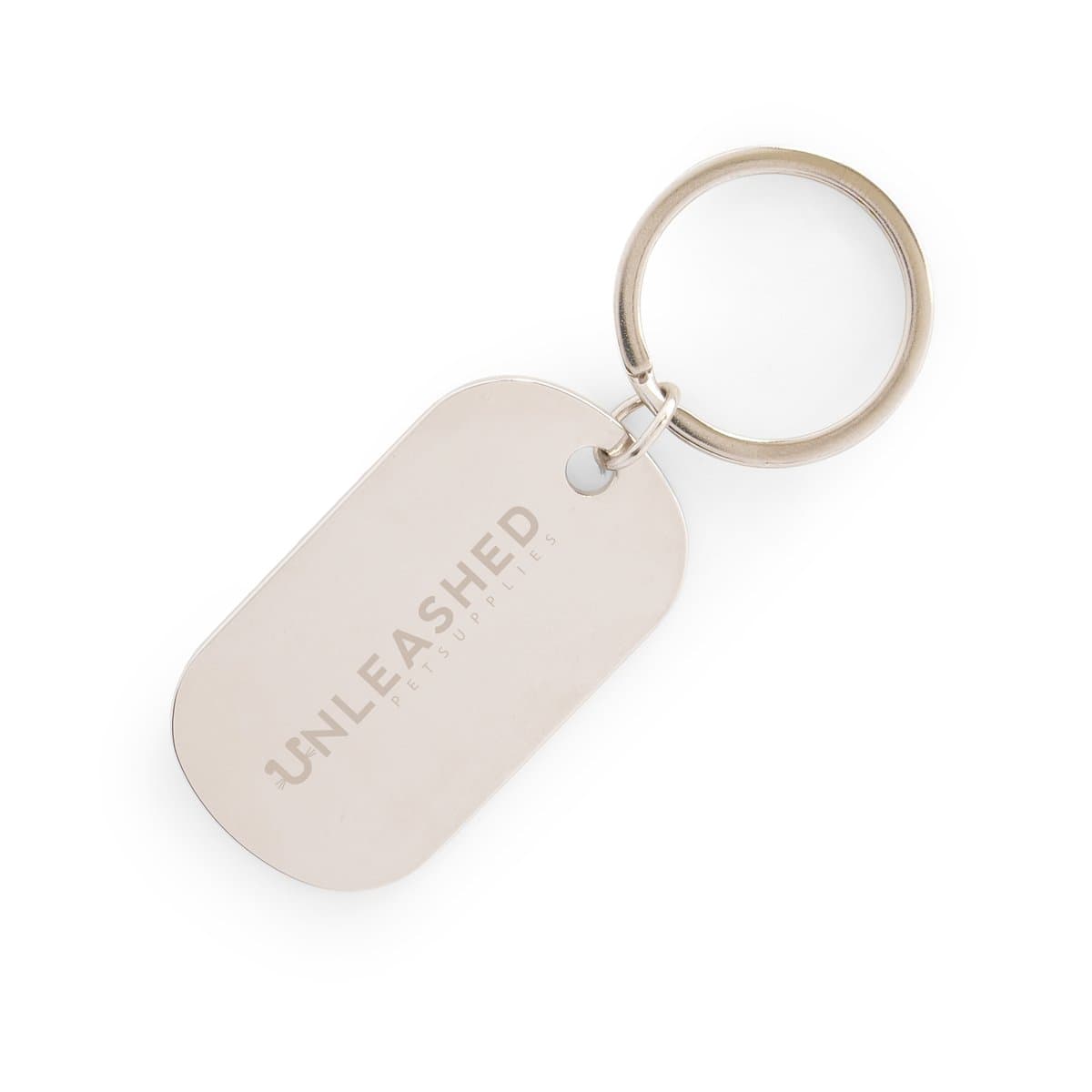 Metal Dog Tag Style Keyring 4