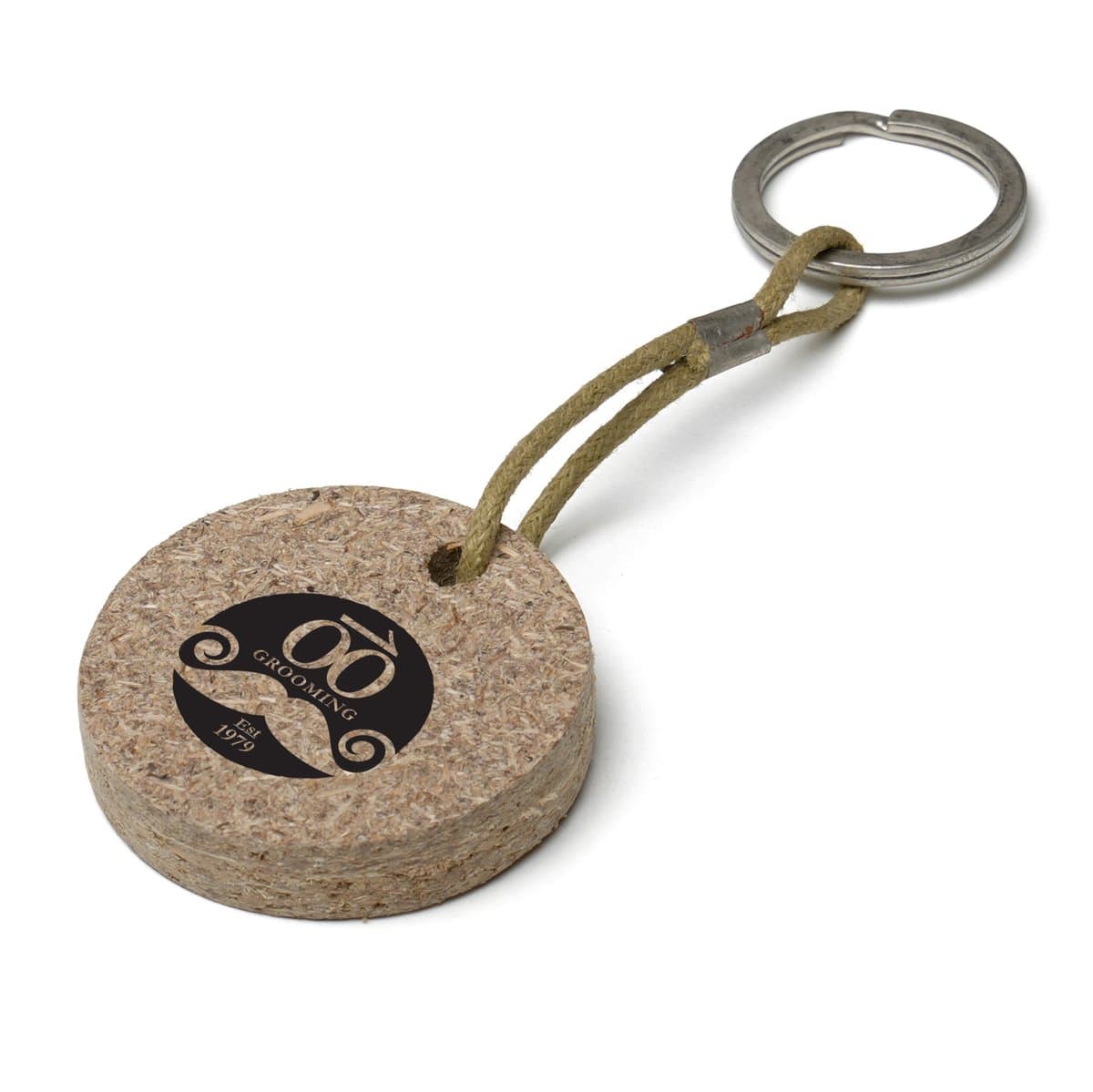 Round BioHusk Keyring 3