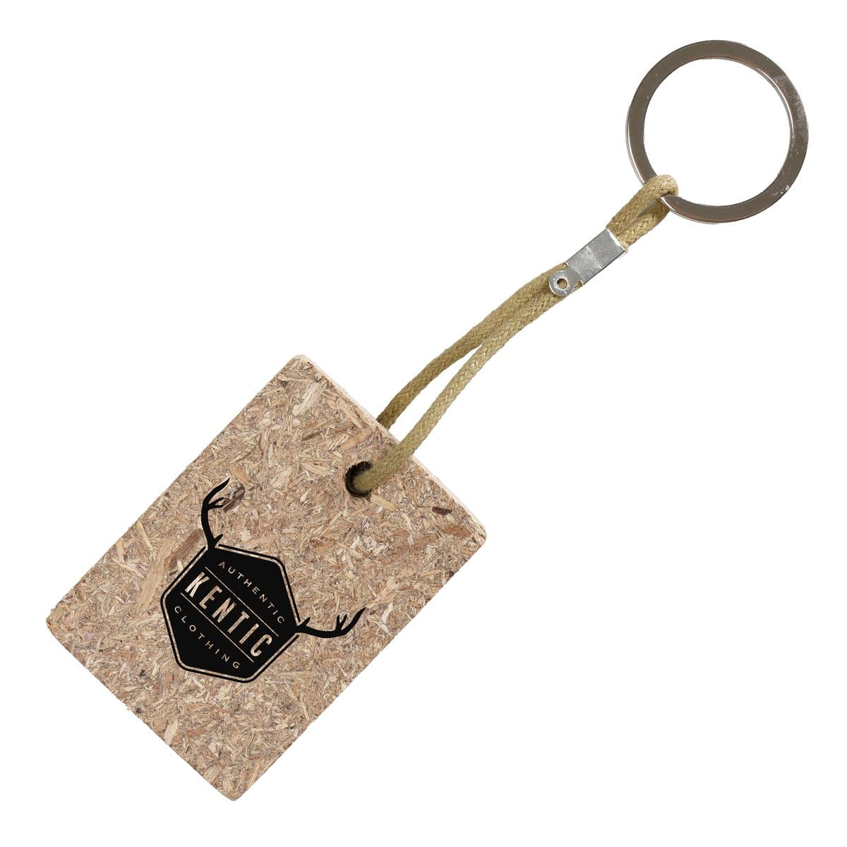 Rectangle BioHusk Keyring 2