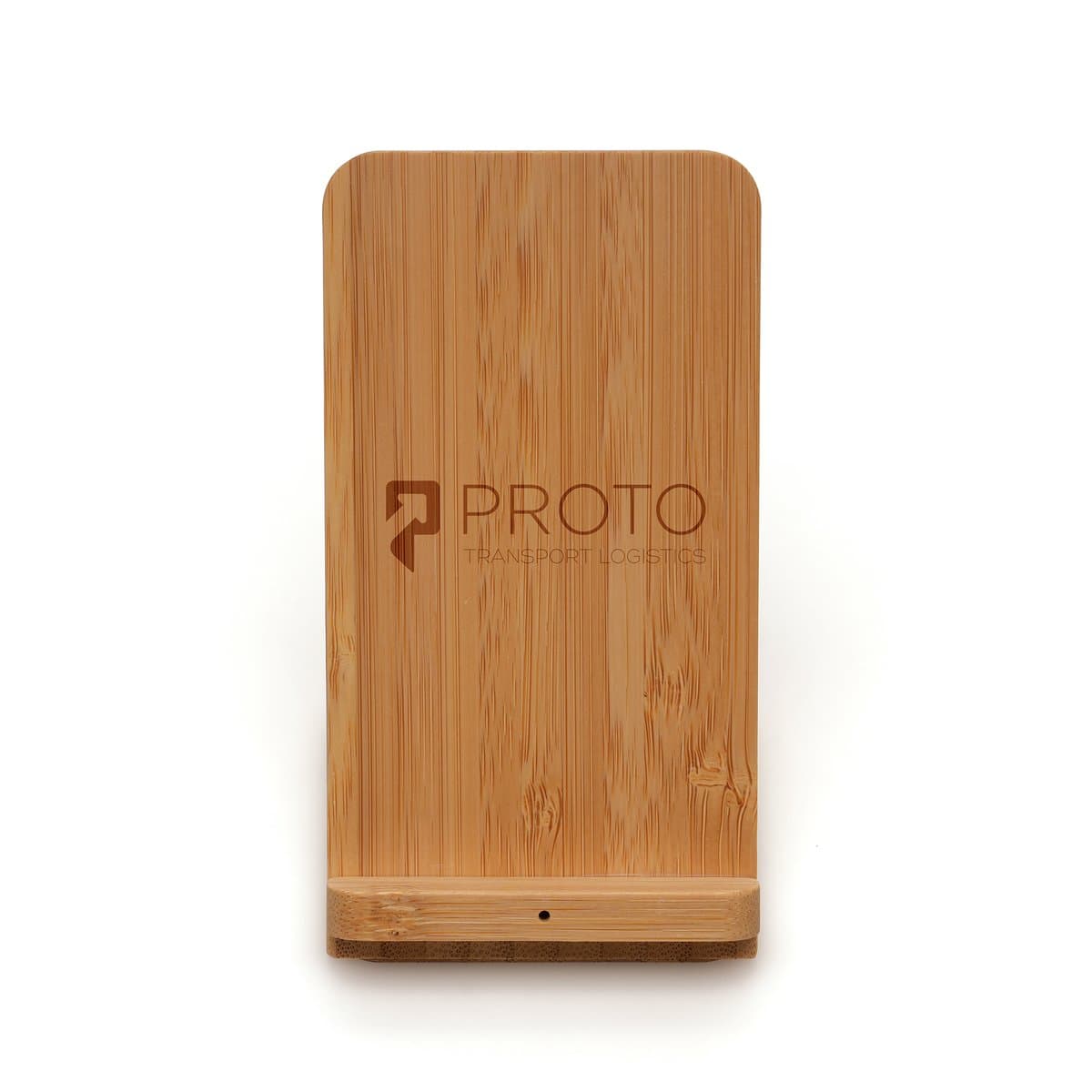 Wireless Bamboo Charger and Stand 4
