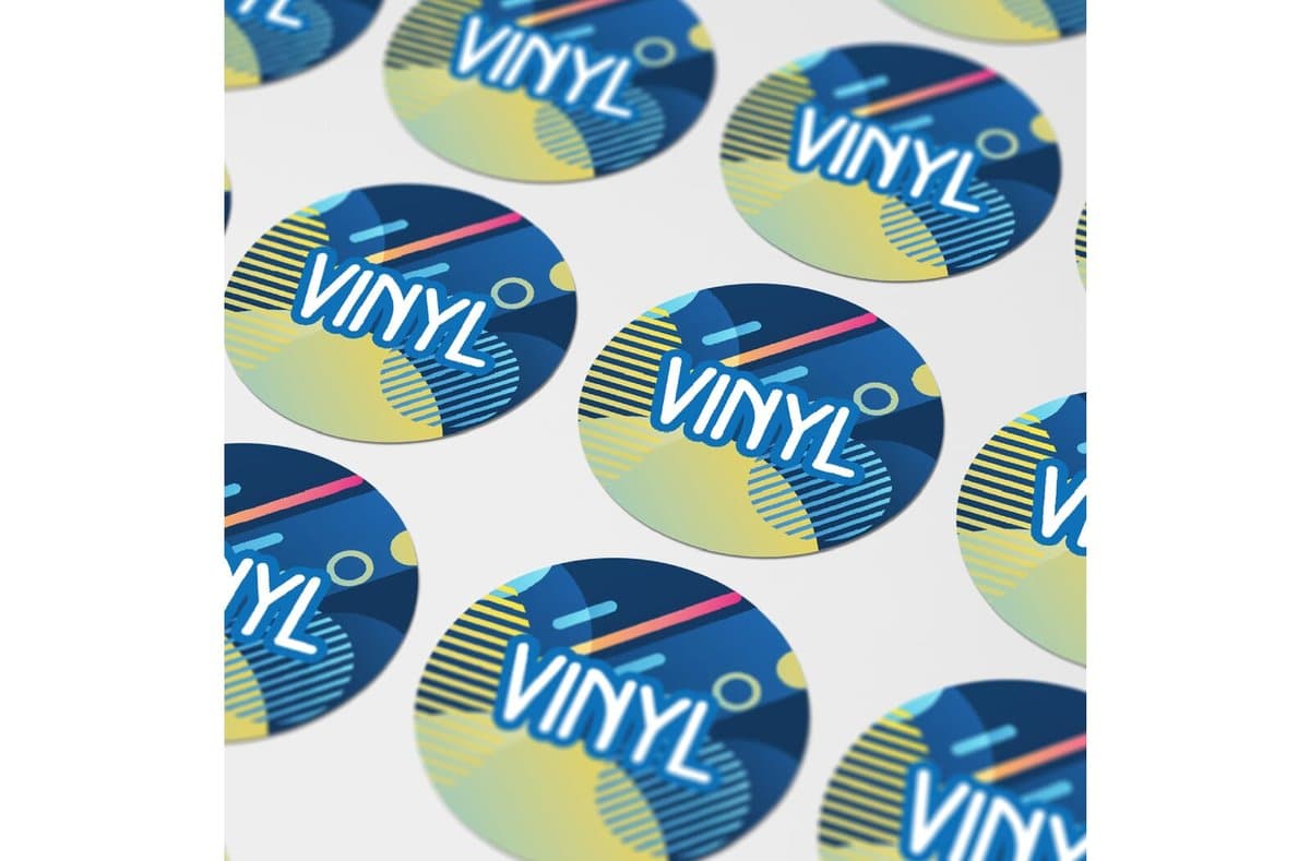 Vinyl Sticker Round Ø 35 mm