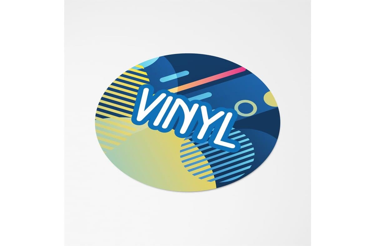Vinyl Sticker Round Ø 35 mm 2