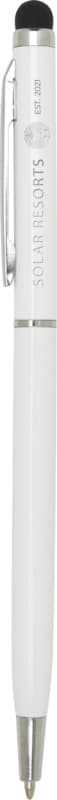 Ore aluminium ballpoint pen with stylus (blue ink) 5