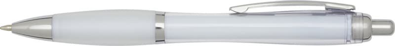 Nash RCS recycled plastic ballpoint pen with coloured barrel and grip (blue ink) 2