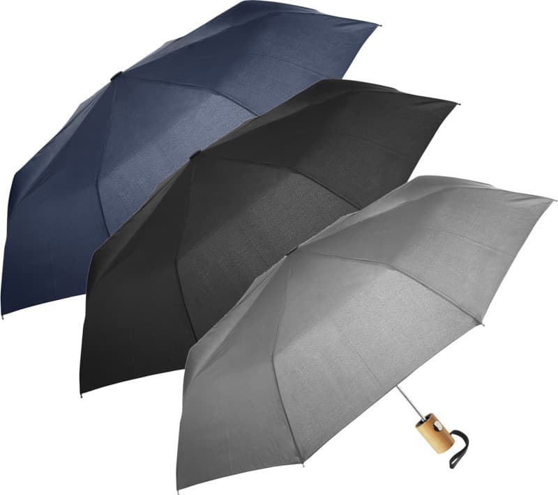 Citizen Green Rainfall 22" folding umbrella 3