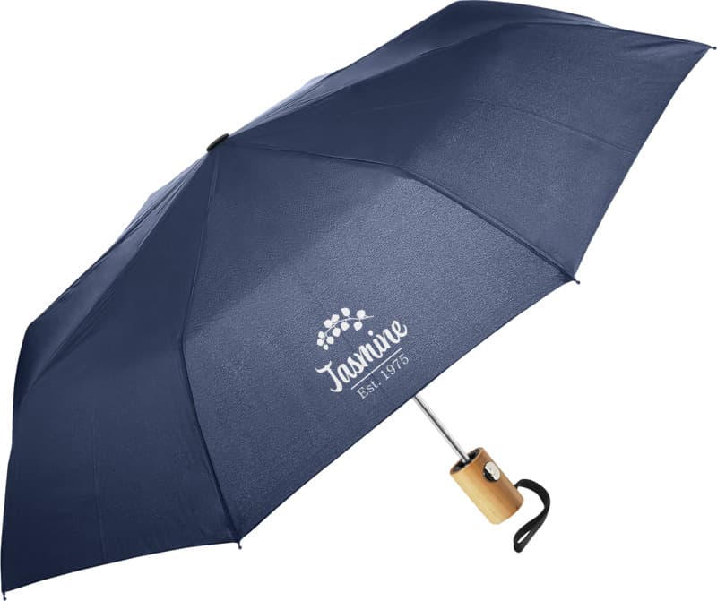 Citizen Green Rainfall 22" folding umbrella 4