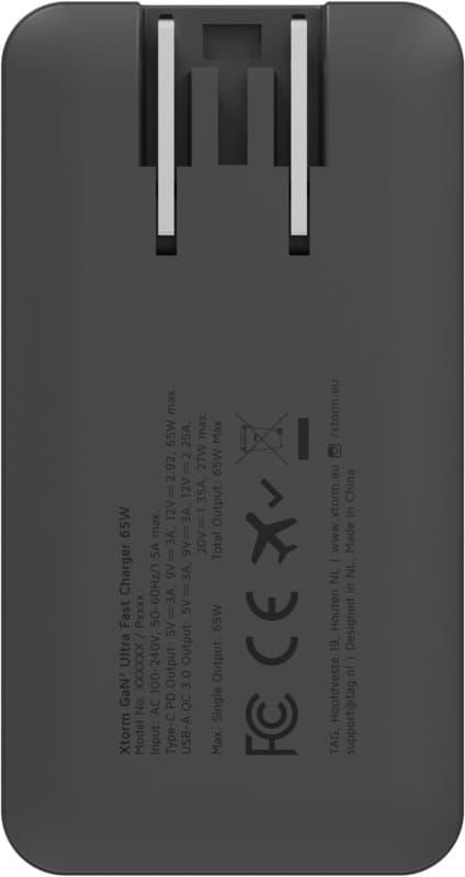 Xtorm 65W fast travel charger with cable and travel case set 3