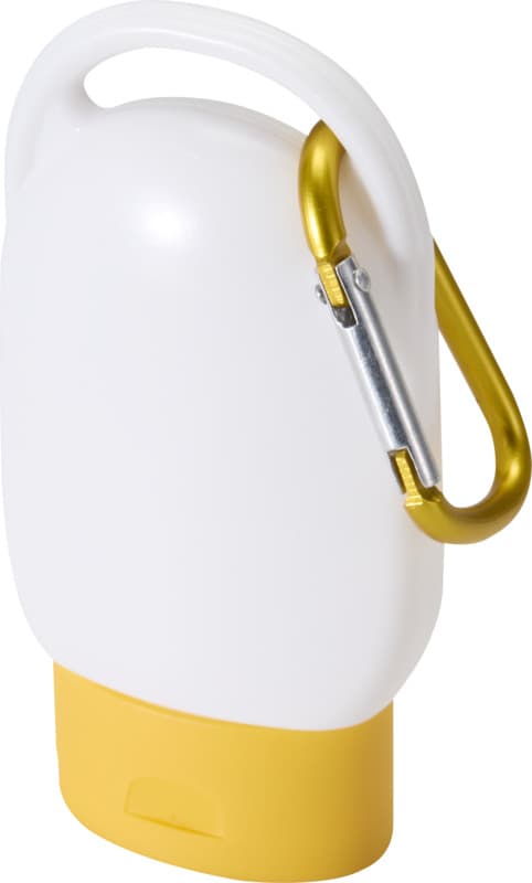 Rosie SPF 30 suncream with carabiner 5