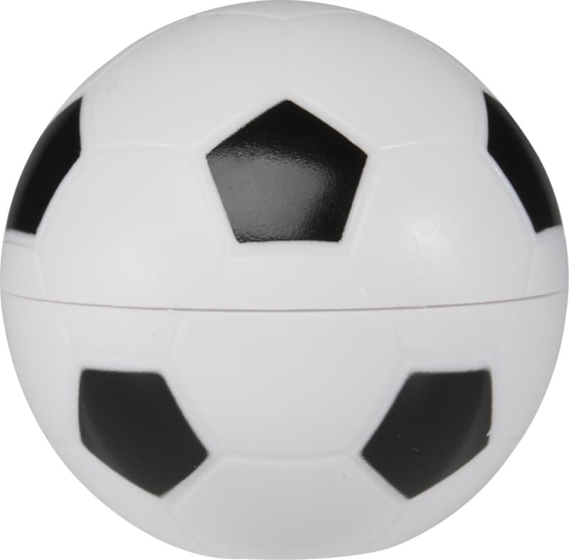Zuri football-shaped vanilla lip balm with SPF 15 2