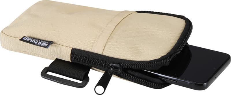 Byron GRS recycled bottle pouch  4