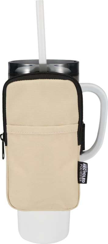 Byron GRS recycled bottle pouch  5