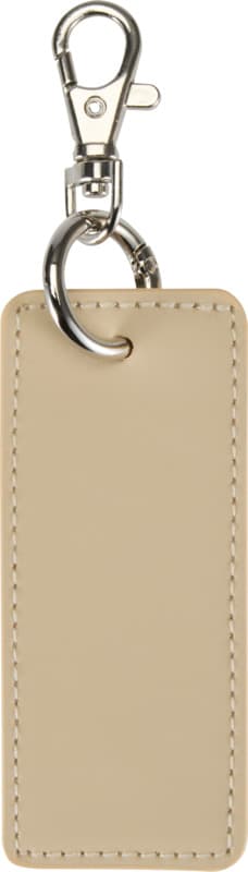 Resi Plus GRS recycled rectangle charm keychain 3