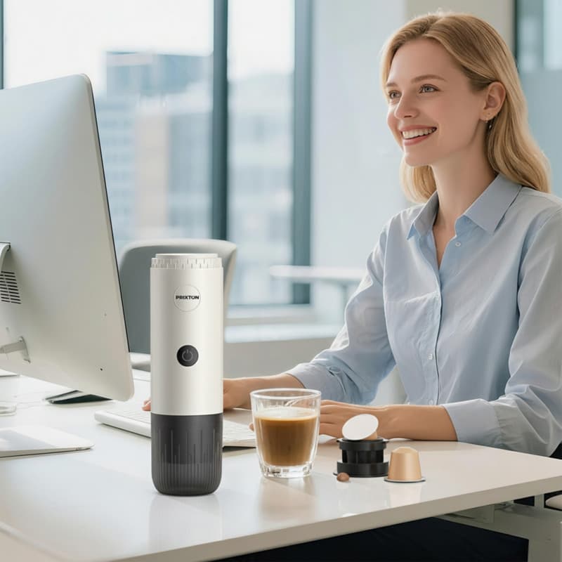 Prixton Roma portable coffee maker 5