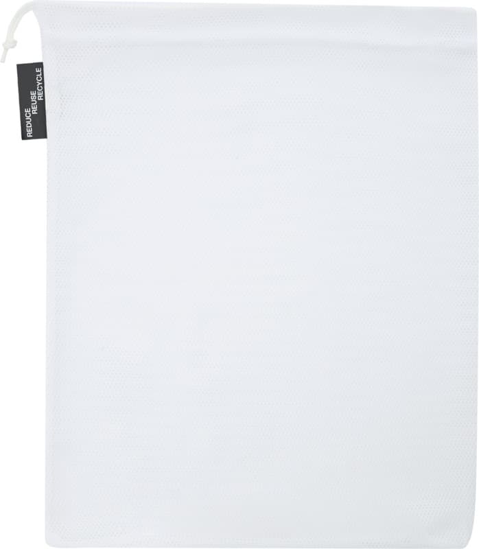 Recycled polyester grocery bag 25x32 cm 3