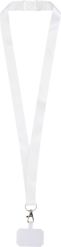 Addie sublimation RPET lanyard with phone holder and safety breakaway 3