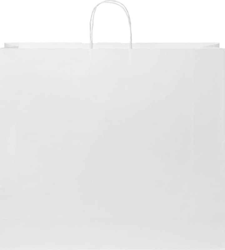 Kraft 90-100 g/m2 paper bag with twisted handles - 49.5 x 14 x 44 cm 3