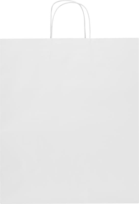 Kraft 80-90 g/m2 paper bag with twisted handles - 32 x 17 x 39 cm 2