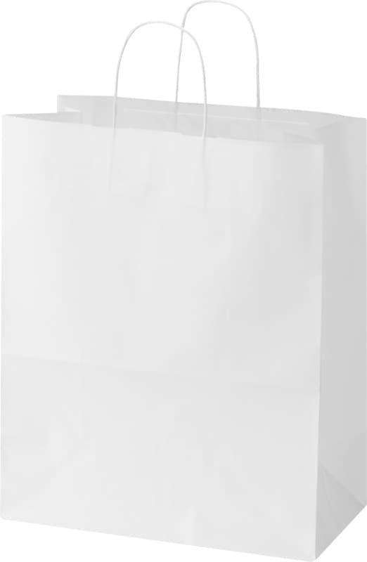 Kraft 80-90 g/m2 paper bag with twisted handles - 32 x 17 x 39 cm 3