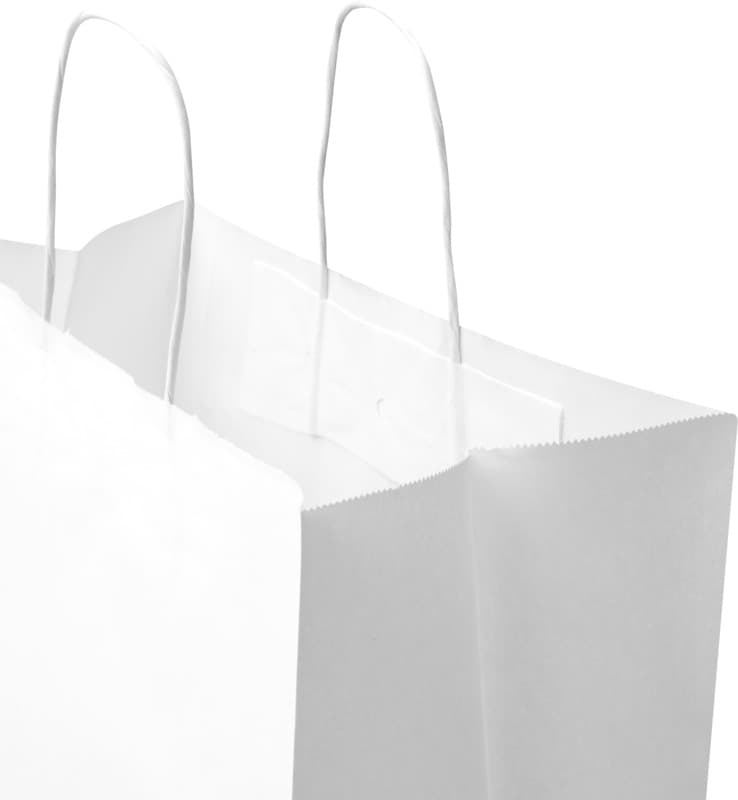 Kraft 80-90 g/m2 paper bag with twisted handles - 32 x 17 x 39 cm 4