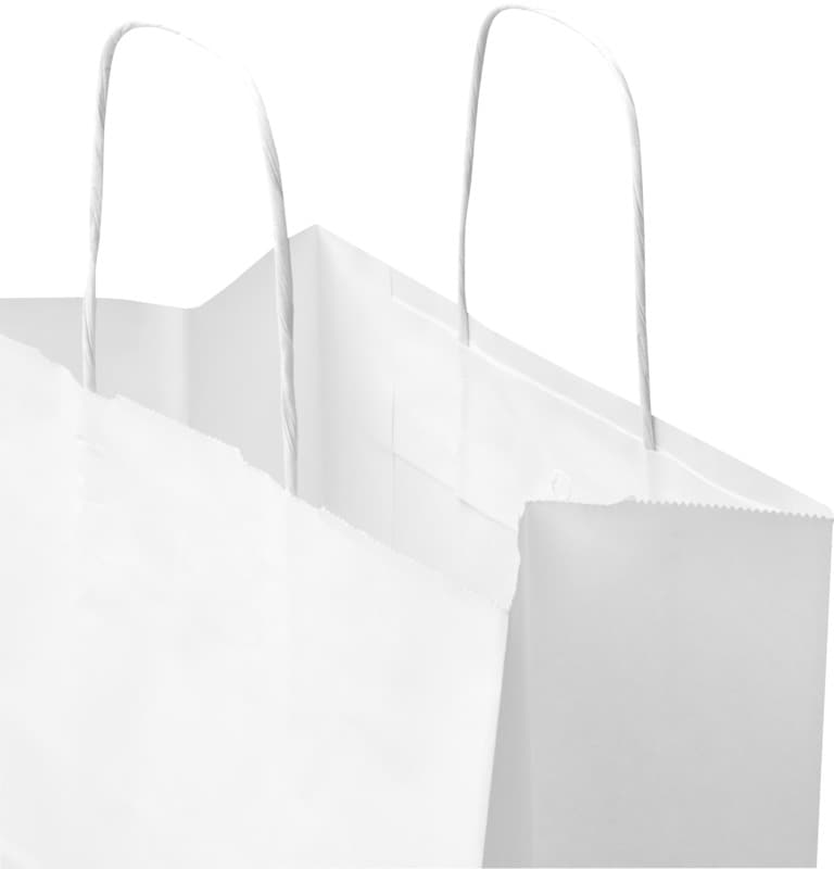 Kraft 80-90 g/m2 paper bag with twisted handles - 25 x 15 x 32 cm 4
