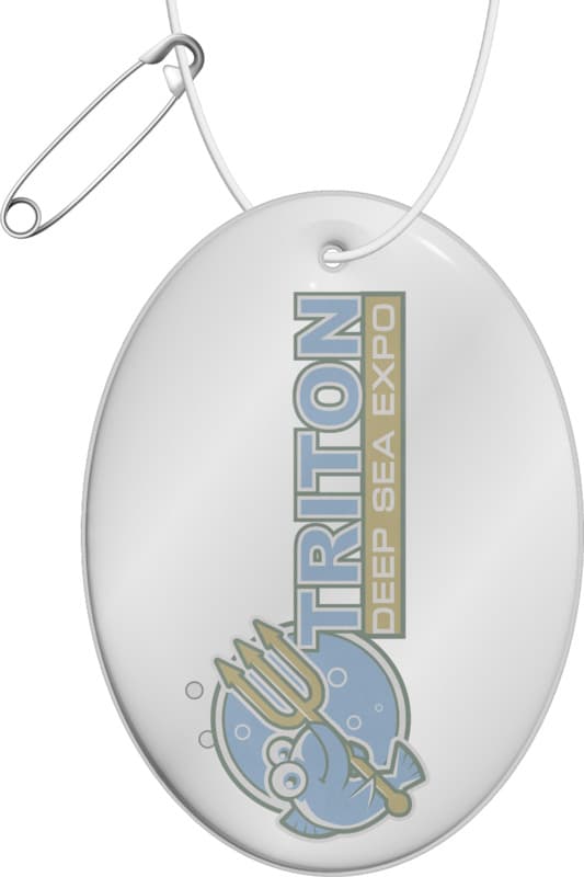 RFX™ H-12 oval reflective PVC hanger 3