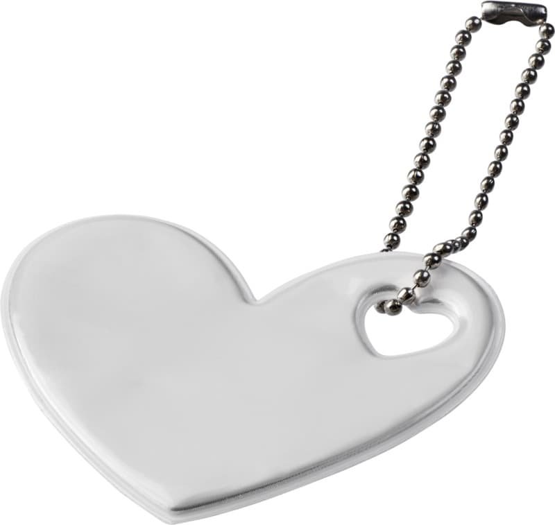 RFX™ H-12 heart reflective PVC hanger