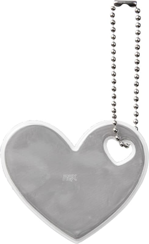 RFX™ H-12 heart reflective PVC hanger 2