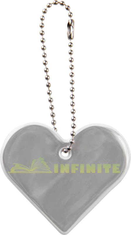 RFX™ H-16 heart reflective PVC hanger 5