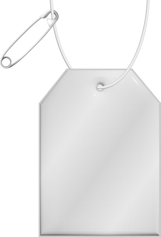 RFX™ H-12 tag reflective PVC hanger