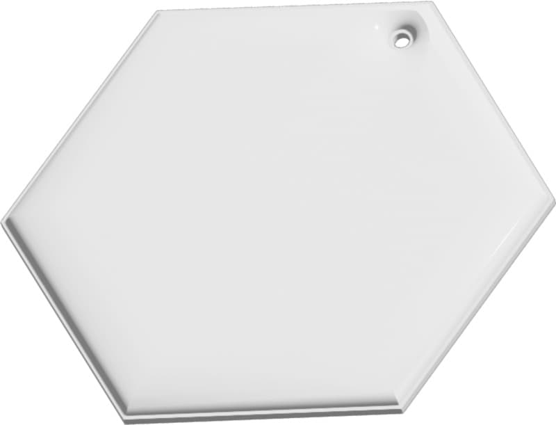 RFX™ H-12 hexagon lightweight reflective PVC hanger 2