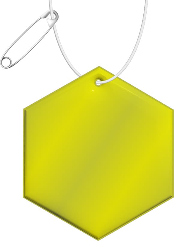 RFX™ H-12 hexagon lightweight reflective PVC hanger 5