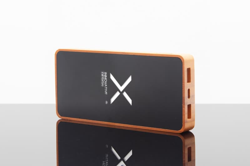 SCX.design P48 10.000 mAh magnetic 15W wooden power bank 5