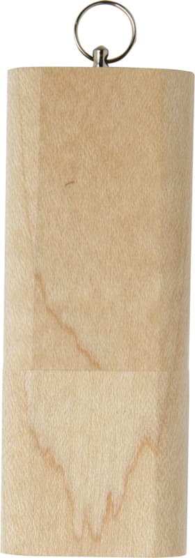Wooden USB 2.0 with keyring  3