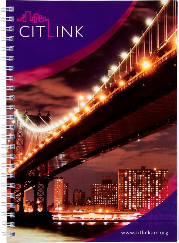 Desk-Mate® spiral A4 notebook 2