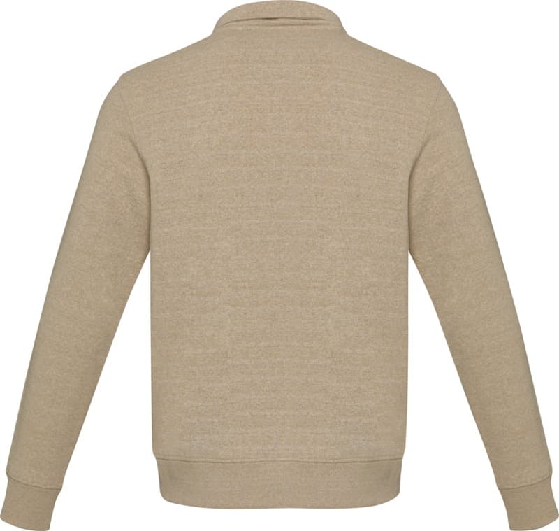 Tin 280 g/m² unisex Aware™ recycled quarter zip sweater  3