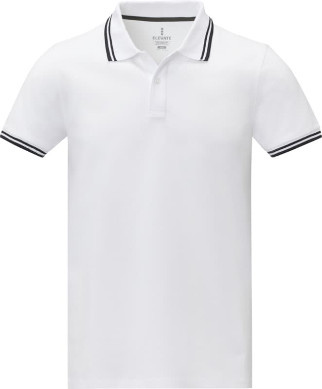 Amarago 200 g/m2 short sleeve men's tipping polo 2