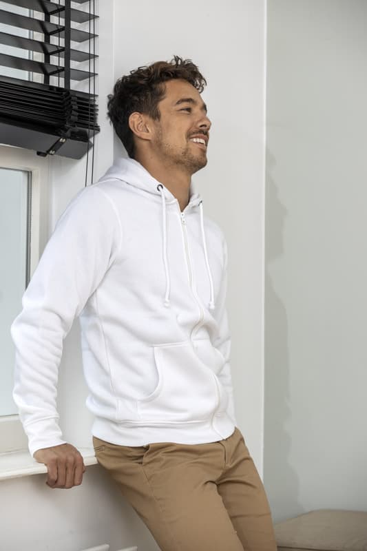 Charon 240 g/m2 unisex full zip hoodie 5