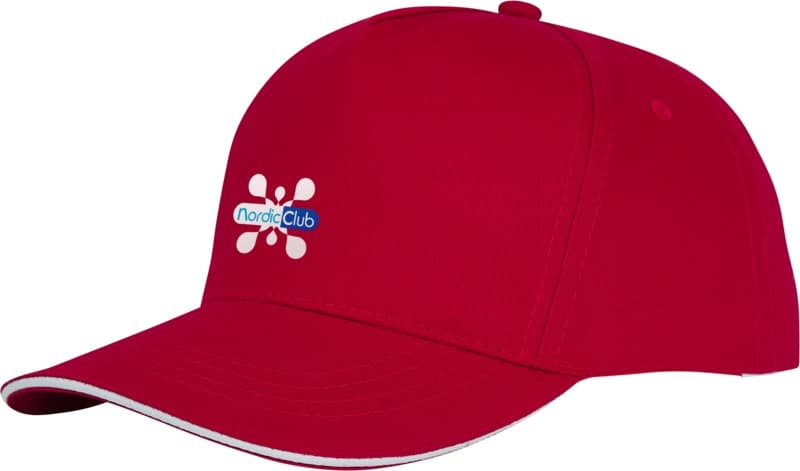 Ceto 5 panel 175 g/m2 sandwich cap 5
