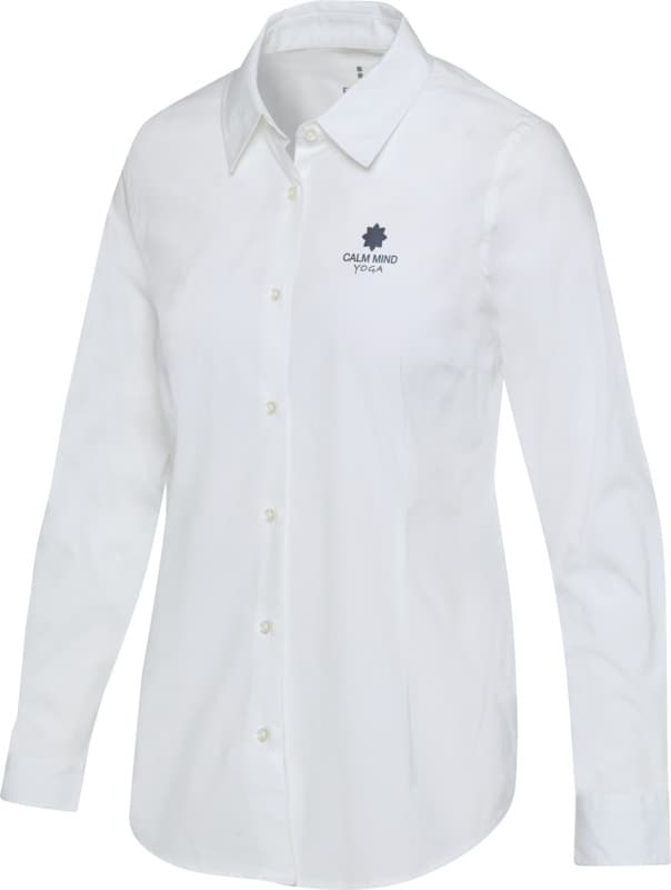 Carnelian 133 g/m² poplin women's shirt 5