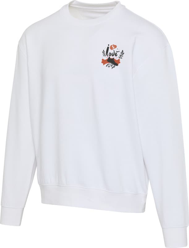 Boris 280 g/m2 unisex OCS organic oversized crewneck sweater 5